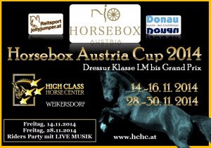 2014-11-Werbeplakat Horsebox Austria Cup NOV 2014
