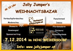 2014-12-07_Werbeplakat Weihnachtsbazar Riders Lounge