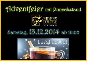 24Adventfeier mit Punschstand 13.12.2014